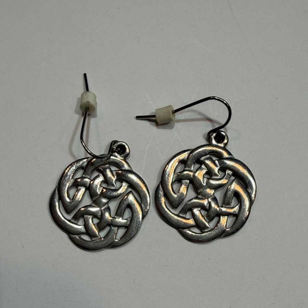Lovell Designs Celtic Knot Pewter Earrings